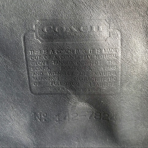 VTG Coach Crossbody in Blue - Picture 10 of 10